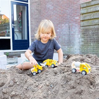 Construction vehicles set - 3 pieces